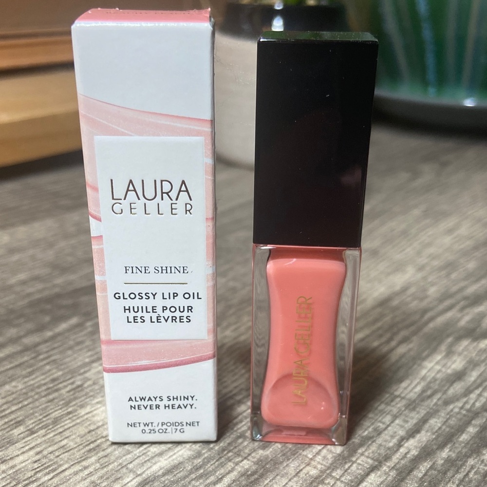 🍍5 for $30🍍Laura Geller Beachy Peach Glossy Lip Oil